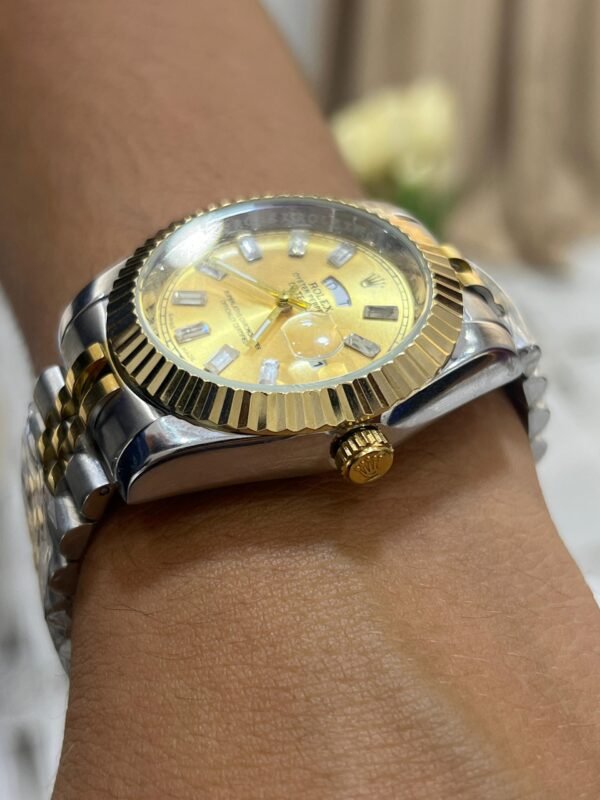 datejust rolex champagne