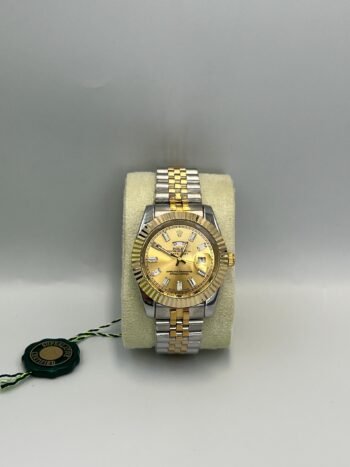 datejust rolex champagne